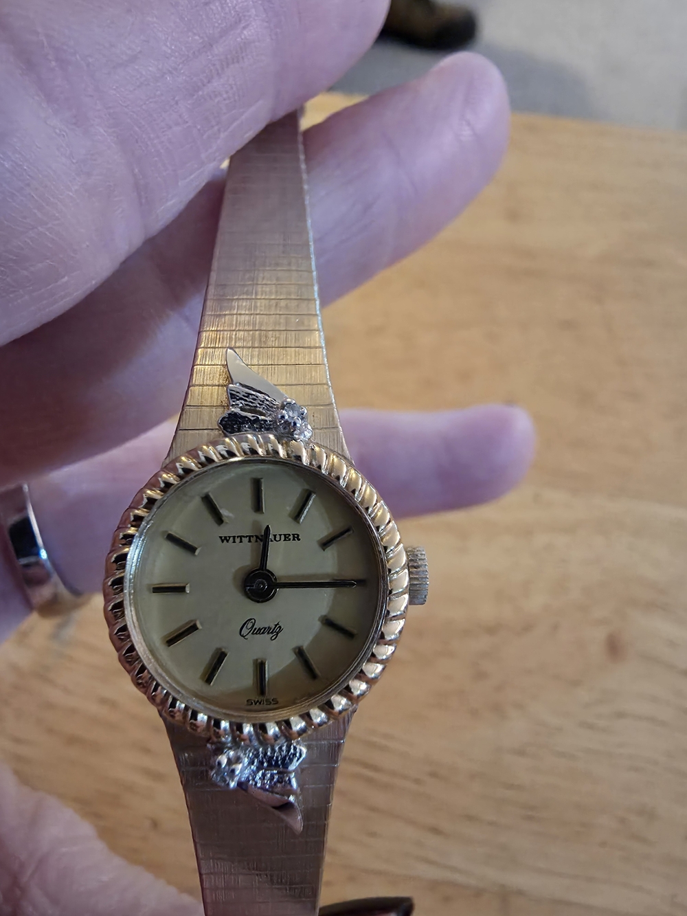 Vintage 1940's Art Deco Gold Plated Watch - Picture 2 of 7